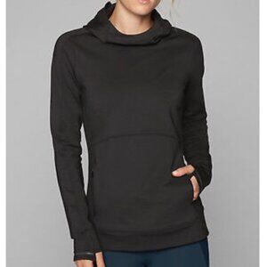 Athleta Womens Stowe Hoodie 2.0 pullover long sleeve thumbholes XXS warm comfort
